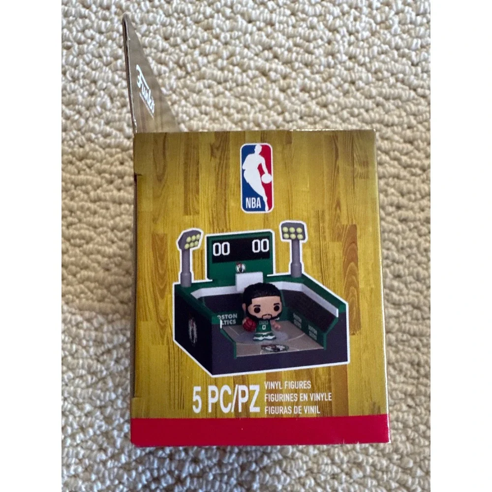 Funko Bitty Pop Town NBA Jayson Tatum Boston Celtics Basketball Arena Green 5 PC